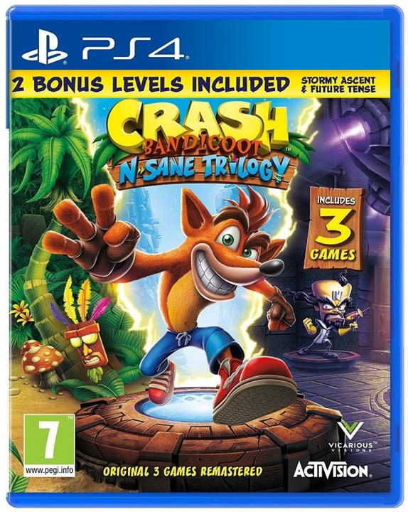 Activision Sony Crash Bandicoot N. Sane Trilogy, PS4 PlayStation 4 (PS4, EN)