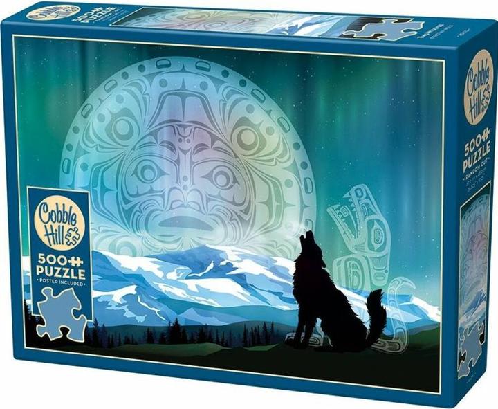 Produktbild Cobble Hill Puzzle Zwei Wölfe 500 Teile (500 Teile)
