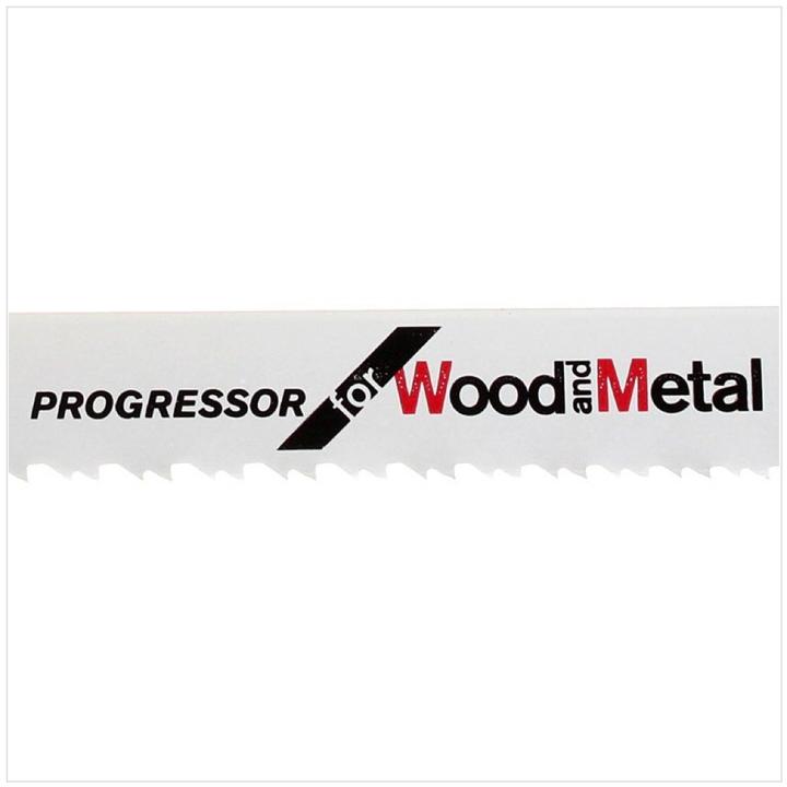 Actual product image Bosch Professional Zubehör Sabre saw blade S 3456 XF, Progressor for Wood and Metal, pack of 5