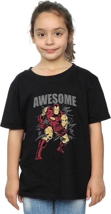 Image du produit - T-shirt AWESOME IRON MAN - Fille (140, 146)