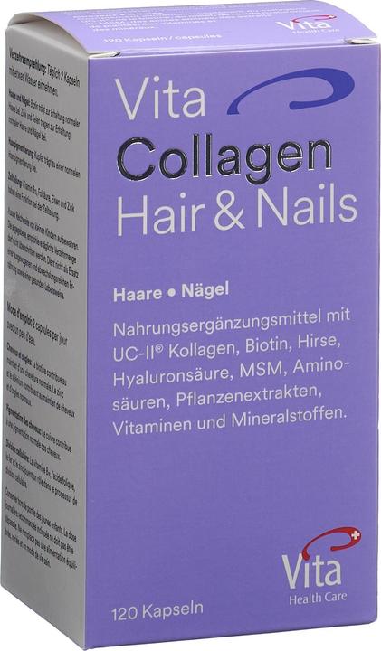 Produktbild Vita Collagen Hair & Nails (120 Stück, Kapseln, 325 g)