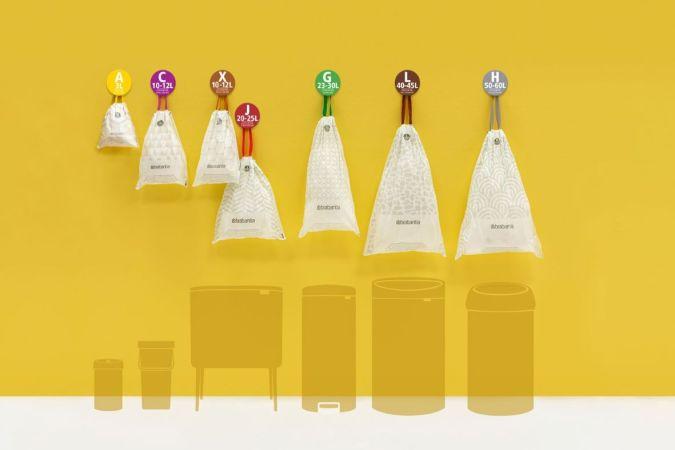 Productafbeelding Brabantia PerfectFit maat L, 45l (10 x, 45 l)