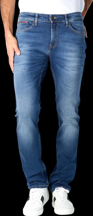 Actual product image Tommy Hilfiger Scanton Slim Fit wilson mid blue stretch (W34/L36)