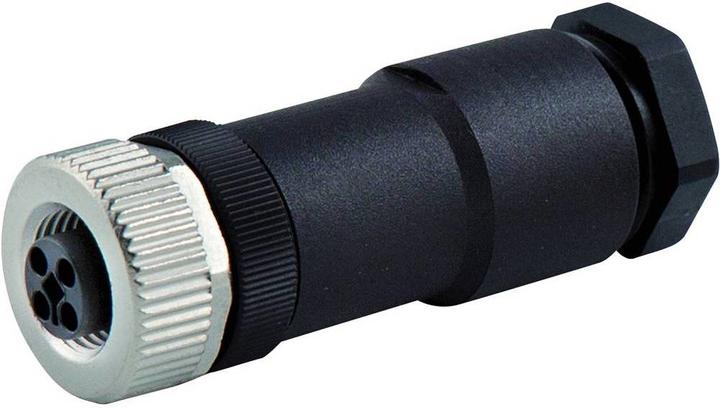 Actual product image Murr Elektronik M12 Bu. 0° T-cod. self-connecting screw terminal 4-pin max. 1.5mm²