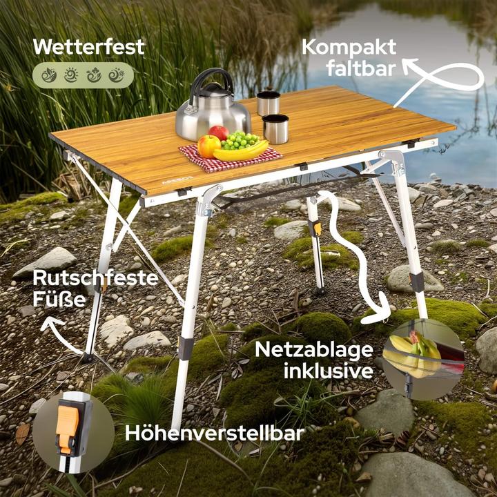Actual product image Arebos Campingtisch