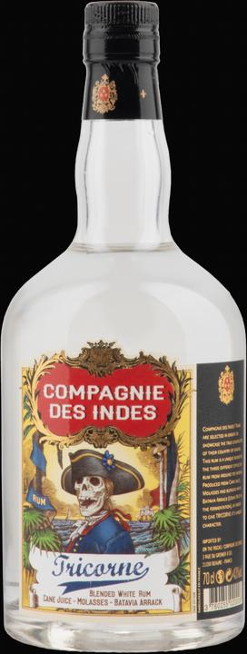 Image du produit Compagnie des Indes Rhum blanc Tricorne