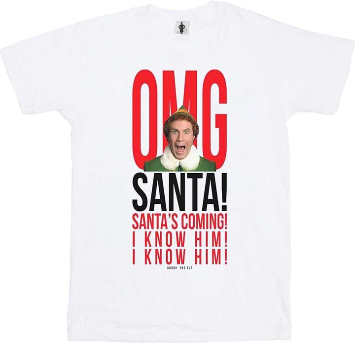 Image du produit Elf - T-shirt OMG SANTA KNOW HIM - Femme (XXL)