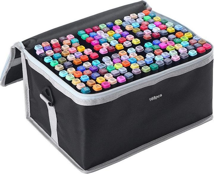 Actual product image I Am Creative Waterproof acrylic felt-tip pens (Colored, 7 mm, 168 x)