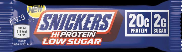 Actual product image Snickers Hi Protein Low Sugar Bar (12 pcs., 684 g)