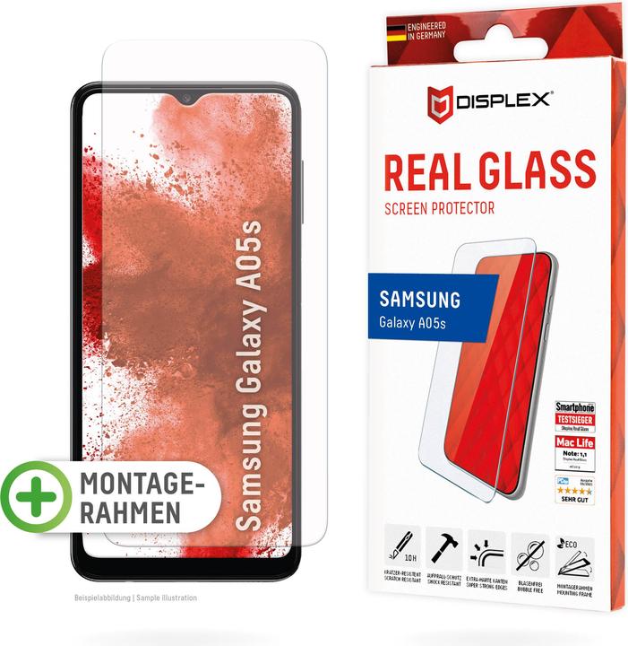 Immagine prodotto Displex Real Glass, 2D Panzerglas (1 Pezzo/i, Samsung Galaxy A05s)