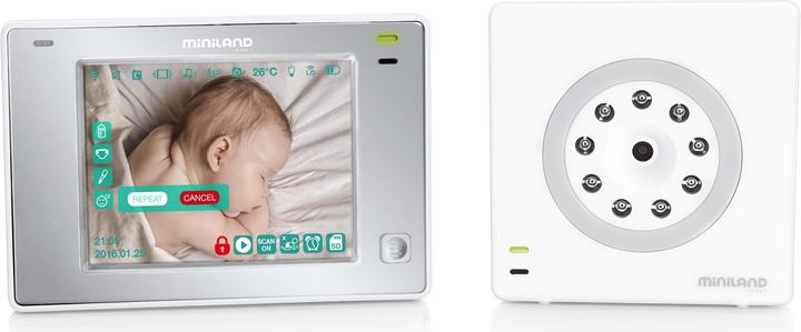 Produktbild Miniland digimonitor 3.5" touch (Babyphone mit Kamera, 250 m)