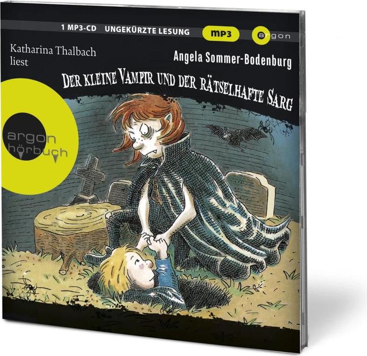 Produktbild Der kleine Vampir und der rätselhafte Sarg (Henrik Albrecht, Angela Sommer-Bodenburg, Amelie Glienke, Dirk Kauffels, Katharina Thalbach, Deutsch)