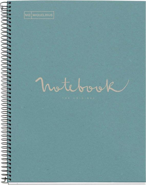 Image du produit Maul ECO Emotions NB1 ECOBLUE RECYCLE HOR (A4, À rayures, Couverture rigide)
