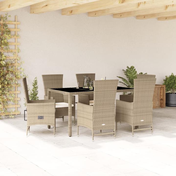 Image du produit VidaXL Ensemble salon de jardin 10 pièces avec coussins (90 cm)