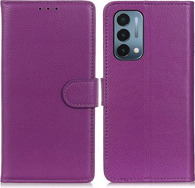 Actual product image MU Classic Litchi Leather Bookcover Series (OnePlus North N200 5G)