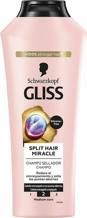 Produktbild Schwarzkopf Gliss Shampoo für gespaltenes Haar Miracle 400 Ml (400 ml, Flüssiges Shampoo)