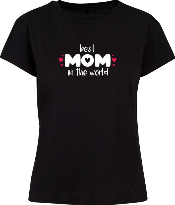 Merchcode Ladies Mothers Day - Best Mom In The World Box Tee - 118391 (4XL)
