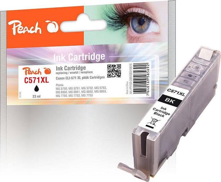 Produktbild Peach CLI-571pbk XL photo (PBK)