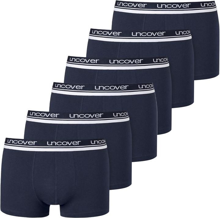 Produktbild Uncover by Schiesser 6er Pack Basic Retro Shorts / Pant (S, 6er Pack)