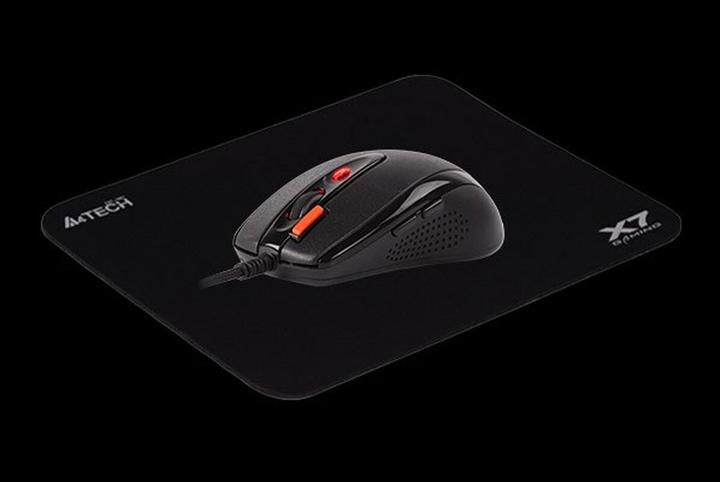 Actual product image A4Tech A4 TECH X-Game X-7120 A4TMYS46028 Mouse (optical, 3000 DPI, black color) (Cable)