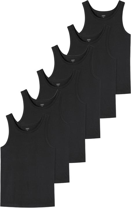 Produktbild Uncover by Schiesser 6er Pack Basic Unterhemd / Tanktop (S)