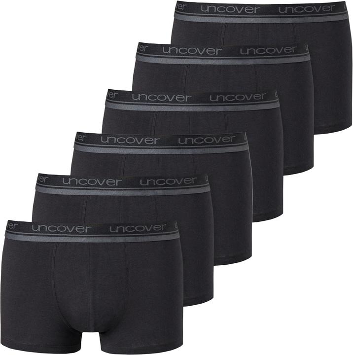 Produktbild Uncover by Schiesser 6er Pack Basic Retro Shorts / Pant (M, 6er Pack)