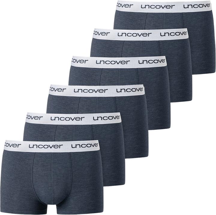 Immagine prodotto Uncover by Schiesser 6 confezioni di pantaloncini/pantalone Basic Retro (S, confezione da 6)
