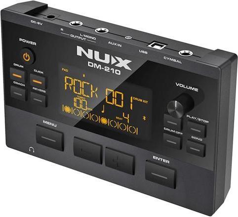 Produktbild NUX DM-210 E-Dum Schlagzeug mit Zubehör-Set (E-Drum)