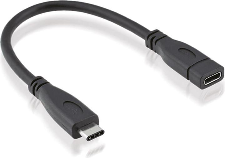 Produktbild Roline USB Kabelverlängerung (0.15 m, USB 3.2, 100 W)