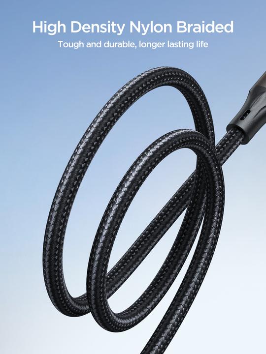 Image du produit Joyroom Câble Light-Speed USB-C vers Lightning SA25-CL3, 30W, 1.2m (noir) (1.20 m, USB 3.2 Gen 1, 30 W)