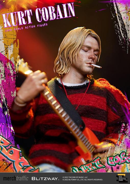 Produktbild Blitzway Kurt Cobain figurine 1/6 On Stage 31 cm