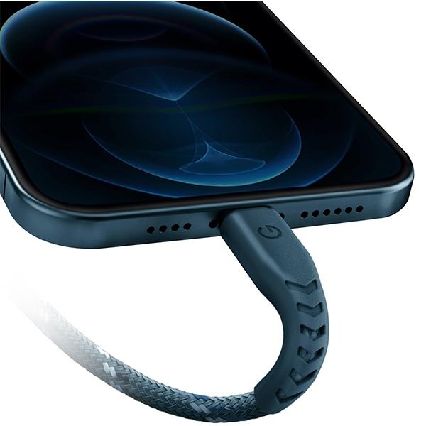 Immagine prodotto Energea cavo Nyloflex USB-C - Lightning C94 MFI 1,5m niebieski/blu (1.50 m, USB 3.2 Gen 1)