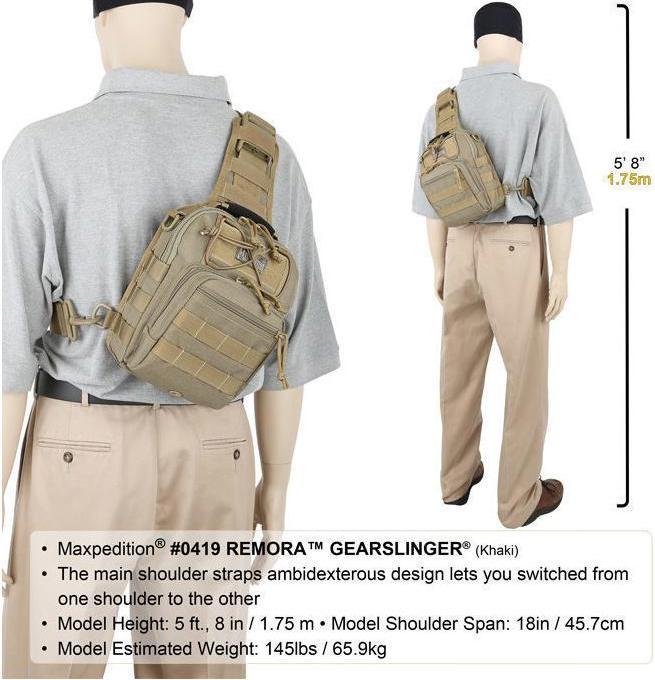 Produktbild Maxpedition Remora Gearslinger 5.2L