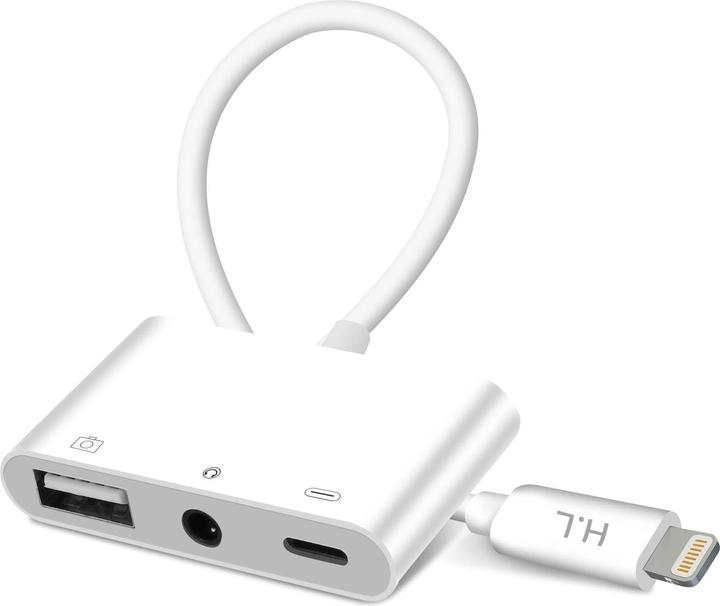 Actual product image Avizar USB / iPhone / 3.5mm Jack Adapter (Lightning, 3.5mm jack)