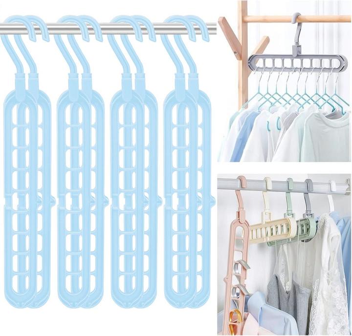 König Design Magical space-saving trouser hanger Coat hanger Trouser hanger Multiple trouser hangers (1 x)