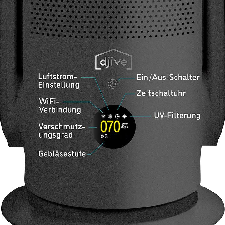 Produktbild Djive Ventilator & Luftreiniger (25 m²)