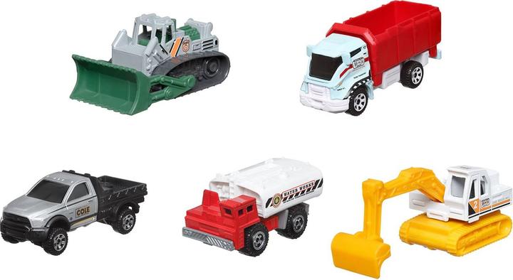 Immagine prodotto Matchbox Set regalo auto giocattolo 5 pezzi Costruzione III