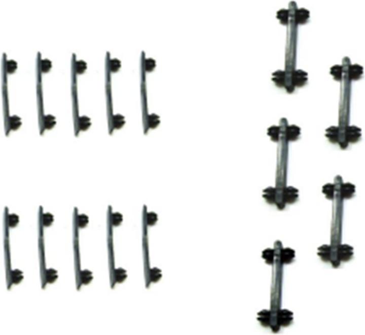 Actual product image Carrera GO!!! Rail connection clips