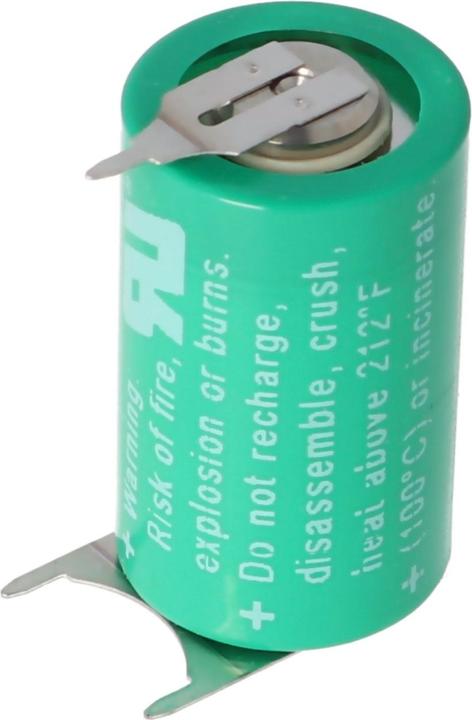 Immagine prodotto Varta Batteria CR1/2AA 6127 con etichetta a saldare stampata 3s, contatto più 2s, meno 1s (1 pz., CR 1/2AA, 950 mAh)