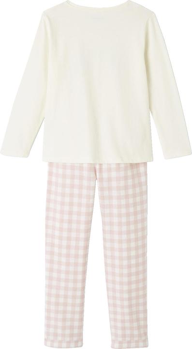 Produktbild Vertbaudet Mädchen Schlafanzug mit Flanellhose, Regenbogen (110)