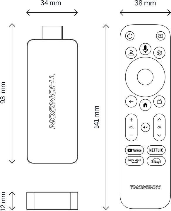 Produktbild Thomson 140G (8 GB, Android 12)