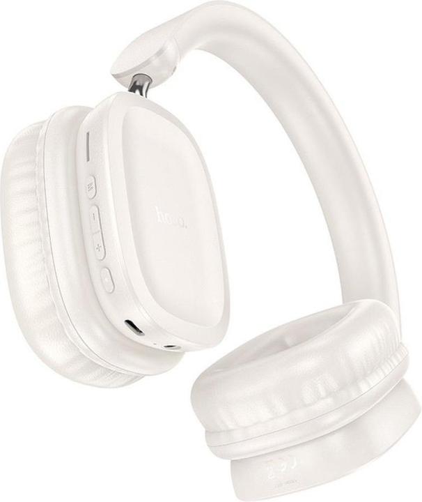 Actual product image Hoco W51 Delightful, white (46 h, Wireless)