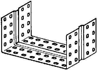 Actual product image Niedax Connector (Cable hole, 9.70 cm)