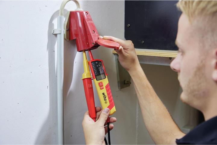 Actual product image Wiha Voltage and continuity tester (CAT IV 600V, CAT III)