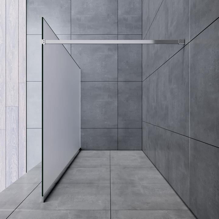 Immagine prodotto SONNI Cabina di doccia con porta, senza quadro, praticabile, in vetro con trattamento NANO 100x195 cm (160 cm, 160 cm, 195 cm)