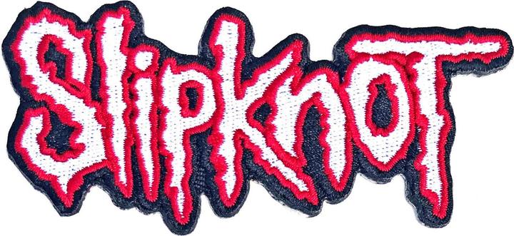 Produktbild Slipknot Logo Ausschnitt Bügelaufnäher