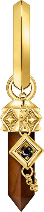 Produktbild Thomas Sabo Einzel Creole mit rotem Tigerauge-Anhänger vergoldet (Silber 925)