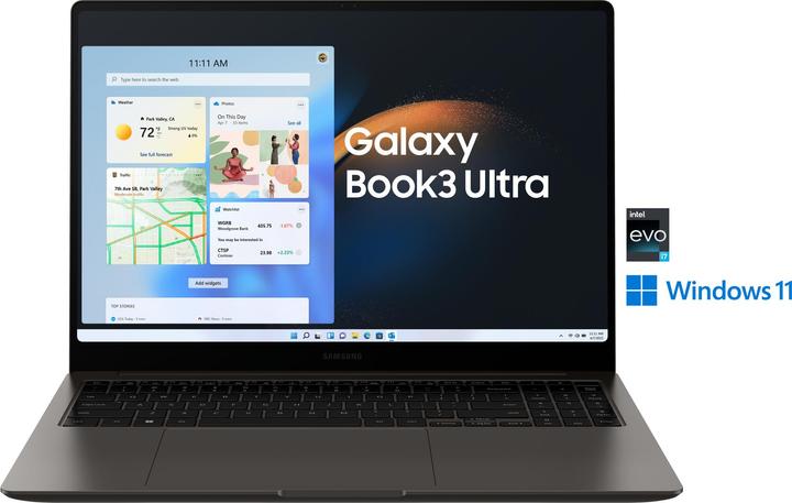 Image du produit Samsung Galaxy Book3 Ultra (16", Intel Core i7-13700H, 16 Go, 512 Go, DE)