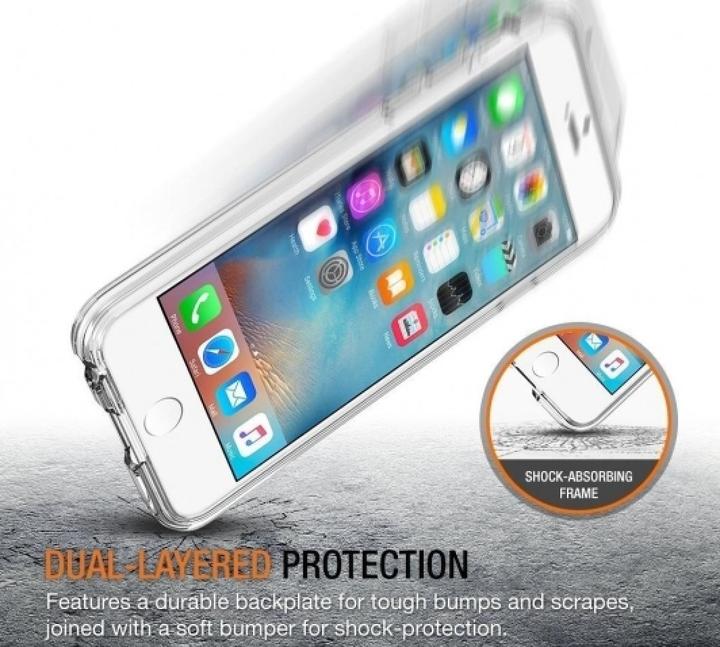 Immagine prodotto Screenguard Custodia in gomma antiurto Apple iPhone 6S Plus Crystal Clear (Apple iPhone 6s Plus)