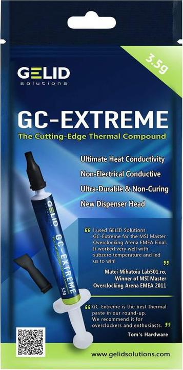 Image du produit Gelid GC Extrême (8.50 W/m K, 3.50 g)